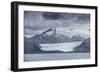 Glacier in the Darwin Mountain range, Magellan Straits, Alberto de Agostini National Park, Tierra d-Alex Robinson-Framed Photographic Print