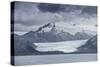 Glacier in the Darwin Mountain range, Magellan Straits, Alberto de Agostini National Park, Tierra d-Alex Robinson-Stretched Canvas