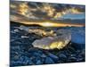 Glacier Lagoon, Jokulsarlon, Iceland-demerzel21-Mounted Photographic Print