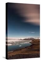 Glacier Lagoon under starlight-Belinda Shi-Stretched Canvas