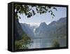 Glacier Lake Above Olden, Fjordland, Norway, Scandinavia, Europe-James Emmerson-Framed Stretched Canvas