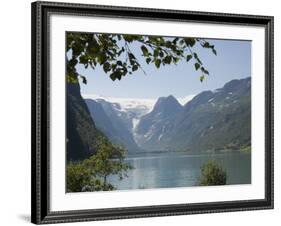 Glacier Lake Above Olden, Fjordland, Norway, Scandinavia, Europe-James Emmerson-Framed Photographic Print