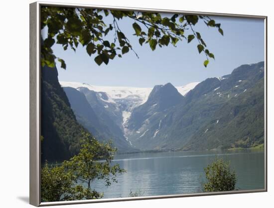 Glacier Lake Above Olden, Fjordland, Norway, Scandinavia, Europe-James Emmerson-Framed Photographic Print