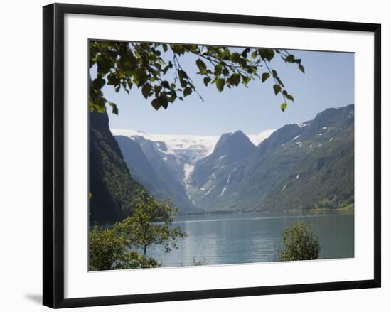 Glacier Lake Above Olden, Fjordland, Norway, Scandinavia, Europe-James Emmerson-Framed Photographic Print