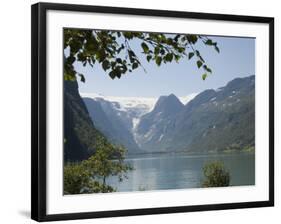Glacier Lake Above Olden, Fjordland, Norway, Scandinavia, Europe-James Emmerson-Framed Photographic Print