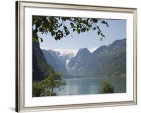 Glacier Lake Above Olden, Fjordland, Norway, Scandinavia, Europe-James Emmerson-Framed Photographic Print