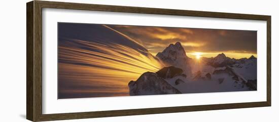 Glacier Light-Yan Zhang-Framed Photographic Print