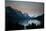 Glacier, Montana: Wild Goose Island Reflecting in St Mary Lake During Sunrise-Brad Beck-Mounted Photographic Print