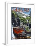 Glacier National Park - Going-To-The-Sun Road, c.2009-null-Framed Poster