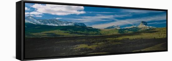 Glacier National Park II-Ike Leahy-Framed Stretched Canvas