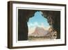 Glacier National Park, Montana, Ptarmigan Tunnel View of Mount Wilbur-Lantern Press-Framed Art Print