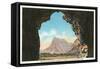 Glacier National Park, Montana, Ptarmigan Tunnel View of Mount Wilbur-Lantern Press-Framed Stretched Canvas