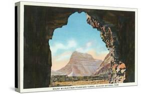 Glacier National Park, Montana, Ptarmigan Tunnel View of Mount Wilbur-Lantern Press-Stretched Canvas