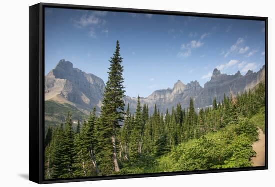 Glacier National Park, Montana, USA-Roddy Scheer-Framed Stretched Canvas