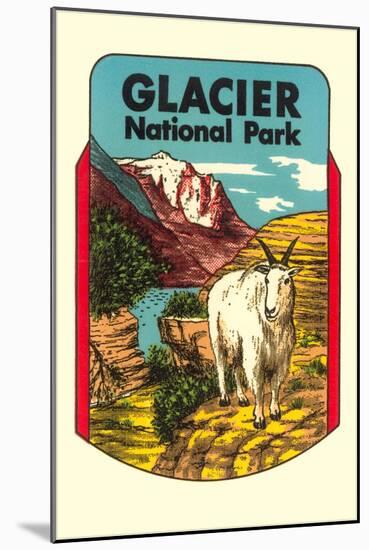 Glacier National Park, Rocky Mountain Goat, Montana-null-Mounted Art Print