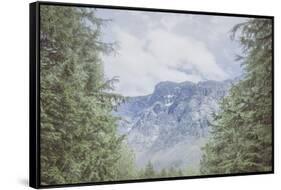 Glacier National Sharp Sky 3-null-Framed Stretched Canvas