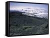 Glacier Near Mountain Summit, Kilimanjaro-Michael Brown-Framed Stretched Canvas