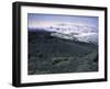 Glacier Near Mountain Summit, Kilimanjaro-Michael Brown-Framed Premium Photographic Print