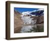 Glacier Near Plaza De Mulas Basecamp, Aconcagua Provincial Park, Andes Mountains, Argentina-Christian Kober-Framed Photographic Print