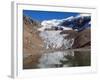 Glacier Near Plaza De Mulas Basecamp, Aconcagua Provincial Park, Andes Mountains, Argentina-Christian Kober-Framed Photographic Print