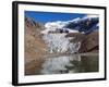 Glacier Near Plaza De Mulas Basecamp, Aconcagua Provincial Park, Andes Mountains, Argentina-Christian Kober-Framed Photographic Print