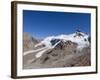 Glacier Near Plaza De Mulas Basecamp, Aconcagua Provincial Park, Andes Mountains, Argentina-Christian Kober-Framed Photographic Print