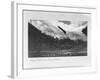 Glacier Nishi Kang Sang at Karola, Tibet, 1903-04-John Claude White-Framed Giclee Print