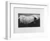 Glacier Nishi Kang Sang at Karola, Tibet, 1903-04-John Claude White-Framed Giclee Print