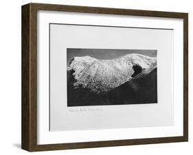 Glacier Nishi Kang Sang at Karola, Tibet, 1903-04-John Claude White-Framed Giclee Print