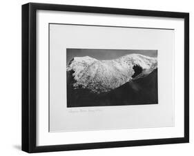 Glacier Nishi Kang Sang at Karola, Tibet, 1903-04-John Claude White-Framed Giclee Print