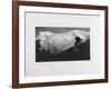 Glacier Nishi Kang Sang at Karola, Tibet, 1903-04-John Claude White-Framed Giclee Print