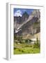 Glacier NP. Ptarmigan Wall. Alpine Lake Along Iceberg Lake Trail-Trish Drury-Framed Photographic Print