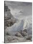 Glacier of Rosenlaui-John Brett-Stretched Canvas