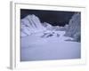 Glacier on Everest's Southside-Michael Brown-Framed Photographic Print