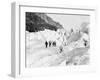 Glacier on Mount Blanc-null-Framed Photographic Print