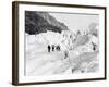 Glacier on Mount Blanc-null-Framed Photographic Print
