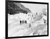 Glacier on Mount Blanc-null-Framed Photographic Print