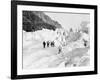 Glacier on Mount Blanc-null-Framed Photographic Print