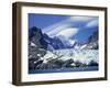 Glacier on Southeast Coast, South Georgia, Polar Regions-Renner Geoff-Framed Photographic Print