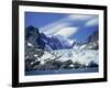 Glacier on Southeast Coast, South Georgia, Polar Regions-Renner Geoff-Framed Photographic Print