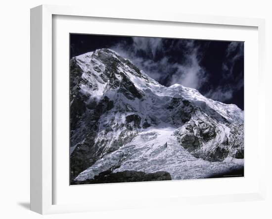 Glacier on the Southside of Everest, Nepal-Michael Brown-Framed Photographic Print