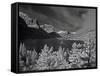 Glacier Park IV-J.D. Mcfarlan-Framed Stretched Canvas