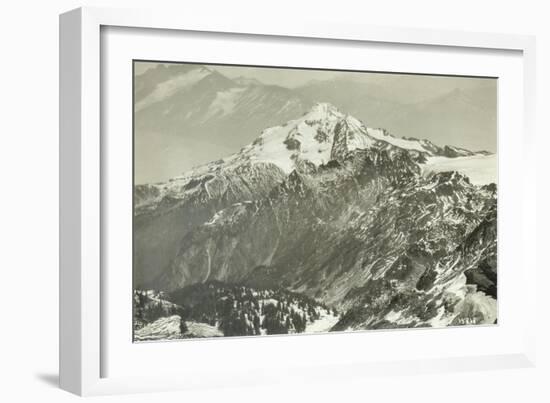 Glacier Peak, 1909-Asahel Curtis-Framed Giclee Print