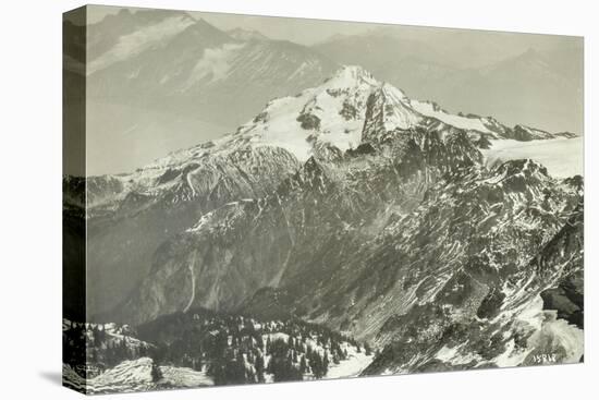 Glacier Peak, 1909-Asahel Curtis-Stretched Canvas