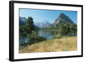 Glacier Q-Gordon Semmens-Framed Photographic Print