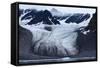 Glacier, Spitsbergen Island, Svalbard, Norway-Paul Souders-Framed Stretched Canvas