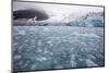 Glacier, Spitsbergen Island, Svalbard, Norway-Paul Souders-Mounted Photographic Print