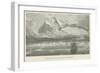 Glacier with Ice Peaks, Coast of Spitzbergen-null-Framed Giclee Print