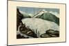 Glaciers, 1833-39-null-Mounted Giclee Print