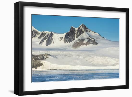 Glaciers in Hope Bay, Antarctica, Polar Regions-Michael Runkel-Framed Photographic Print